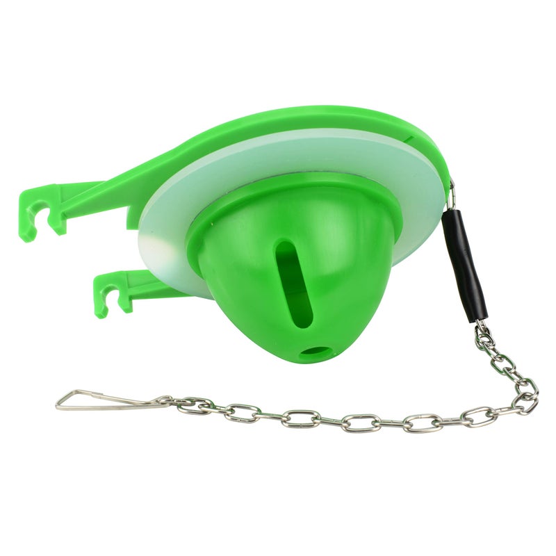 Plumb Pak K833-1 Adjustable Water Saving Toilet Tank Flapper for Use with 3 in. Flush Valve, 3-Inch, Green - Image 3